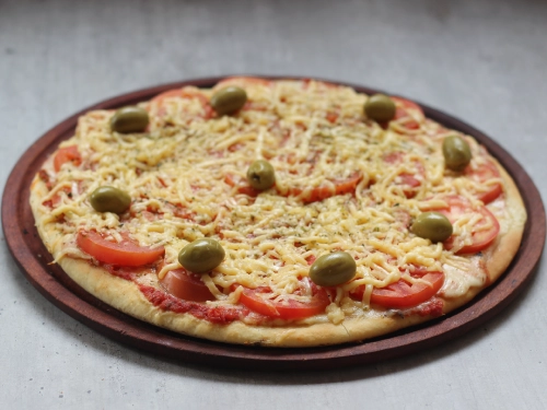 Napolitana, Jamón y Huevo rallado